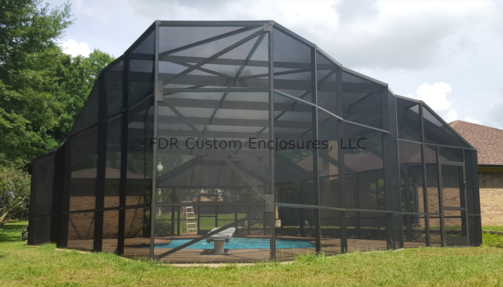 Pool Screen Enclosure Photo