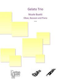 The Gelato Trio for Oboe (violin) Bassoon (Cello) and piano sheet music available here