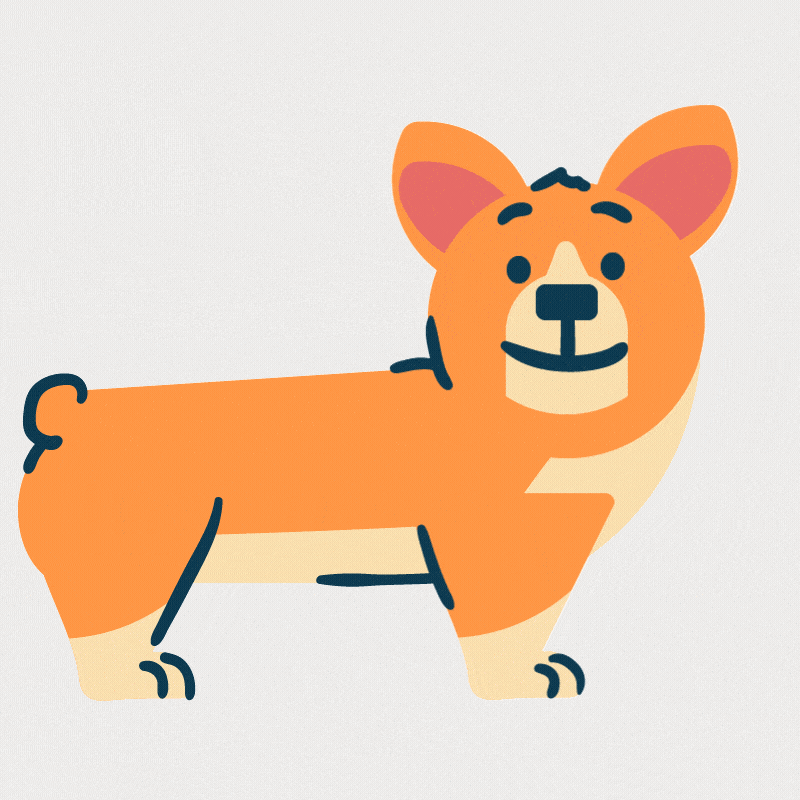 Animated dog