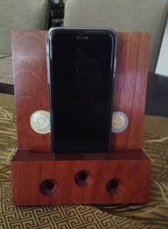 Smart phone passive speaker stand