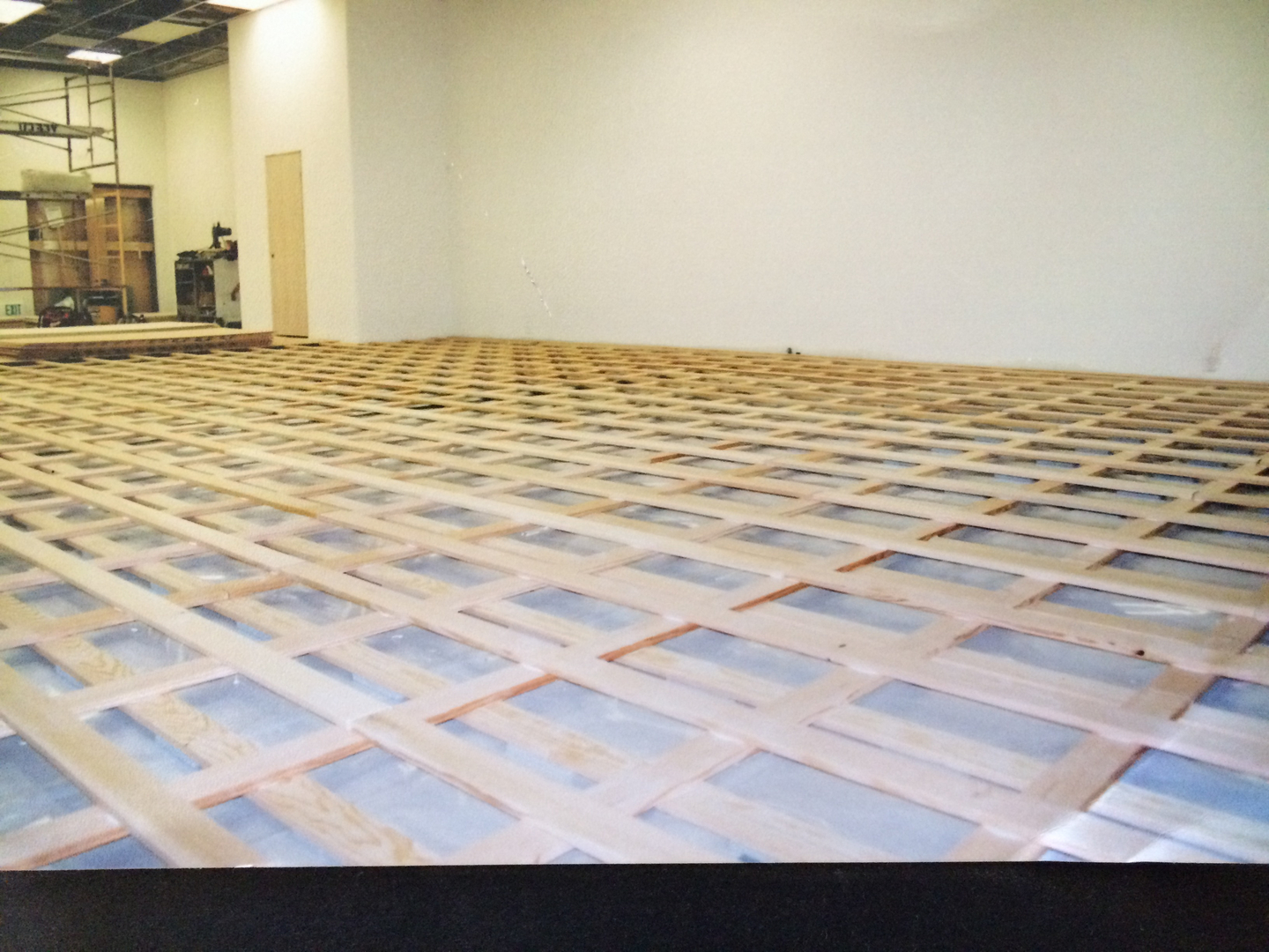 Wood Sprung Dance Floor