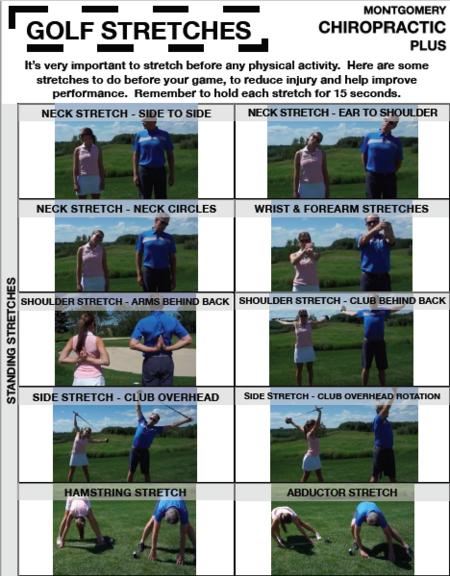 Golf Stretches - Montgomery Chiropractic Plus