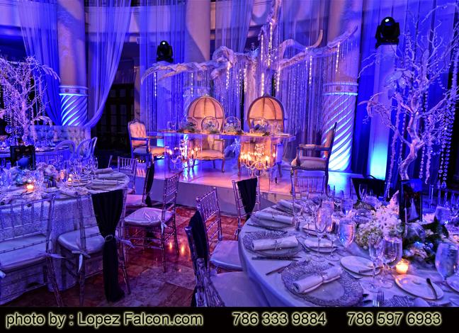 Quinces at Westin Colonnade Coral Gables hotel Quinceaneras parties Miami Quince Party