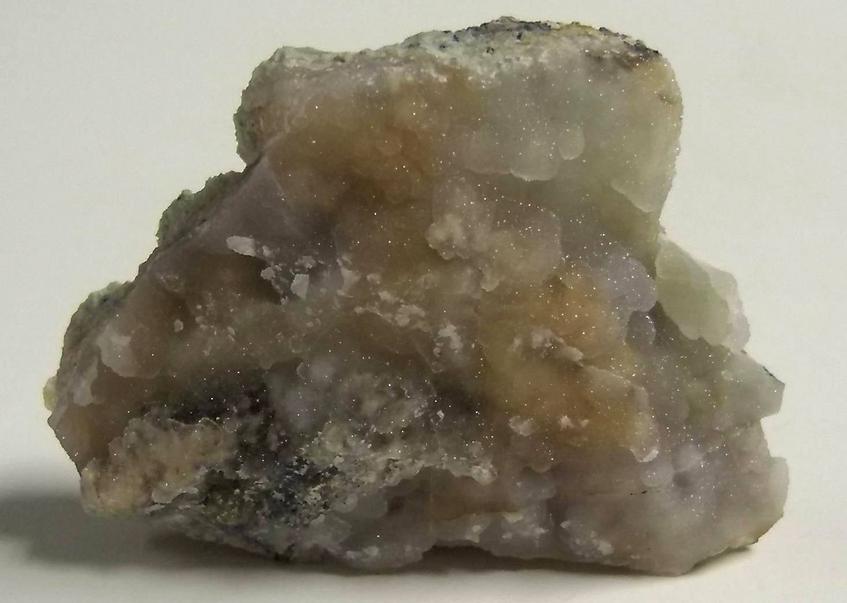 QUARTZ, CHALCEDONY, SERPENTINE, CHROMITE - Red Pit Mine, Fulton Township, State Line Chromite District, Lancaster County, Pennsylvania, USA - for sale