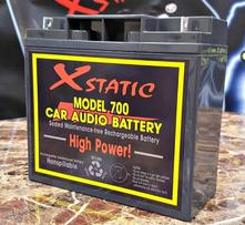 Model X700 Car audio battery lithium