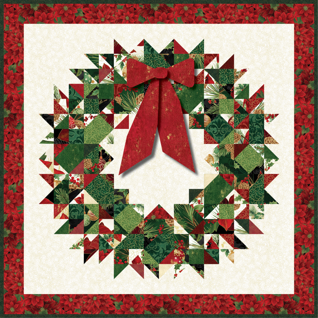 Winter wreath quilt : r/quilting