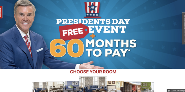 Bob Mills - Presidents Day FREE Event