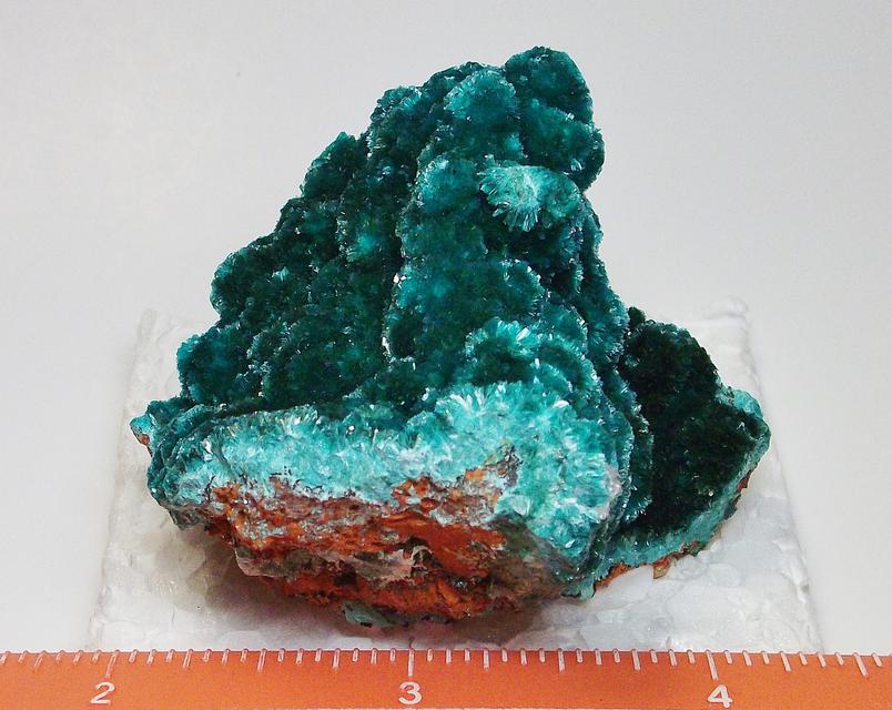 Aurichalcite crystals 79 Mine, Dripping Spring Mountains, Gila Co., Arizona