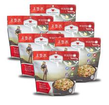 ReadyWise (formerly Wise Food Storage) 6ct Pack – Outdoor Teriyaki Chicken Rice 2 Serving Pouch