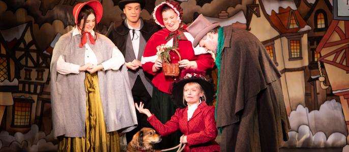 A Christmas Carol - clicking on this will take you to ticketing