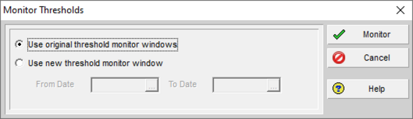 Use original threshold monitor windows in Primavera P6