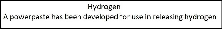 powerpaste hydrogen