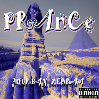 Jourdan Zebraaa's #BRO #ATribute2Prince Album/Cd Cover 2020