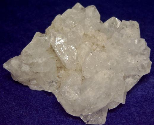APOPHYLLITE crystals - Pune District (Poonah District), Maharashtra, India - ex Rutgers Geology Museum - for sale