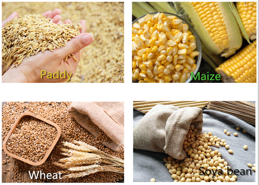 Grain moisture tester for maize milling machine