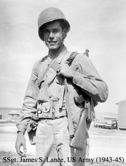Staff Sergeant James S. Lance, Jr. US Army WW2