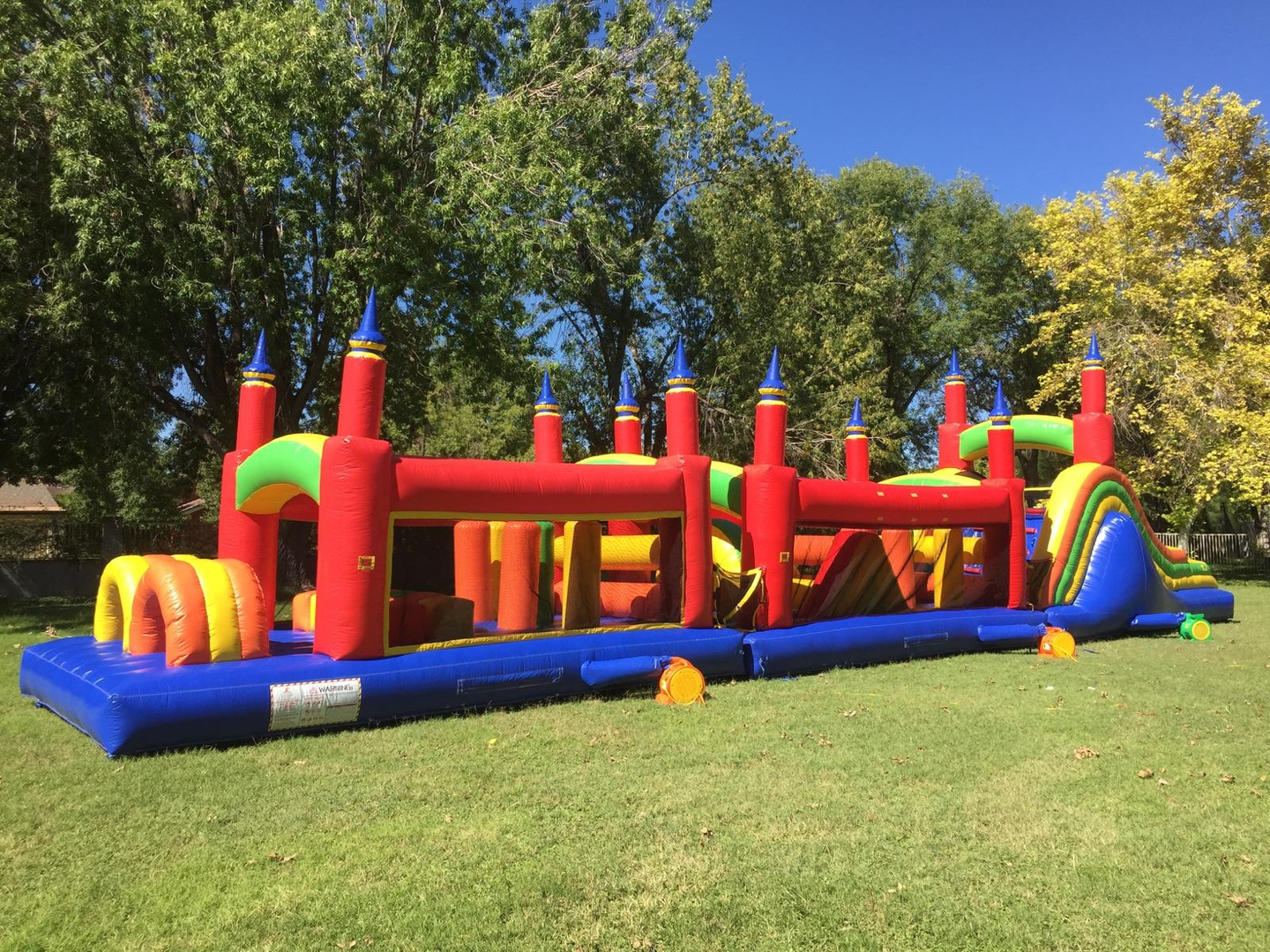 Kids On The Moon Bounce House Party Rental