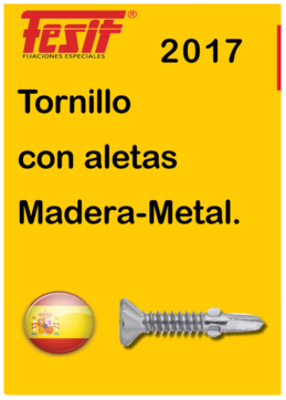 TORNILLO CON ALAS MADERA-METAL