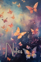 "Whimsical Wings: A Versatile 6x9 Notebook for Art, Schoolwork, and Journaling with Eclectic Butterfly Designs"