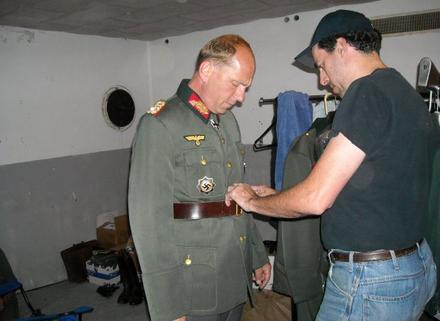 Jay Lance, Military consultant and actor portraying a German General
