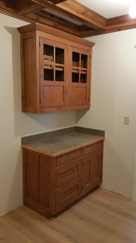 Inset Doors & Drawers in Showroom at The Wood Doctor