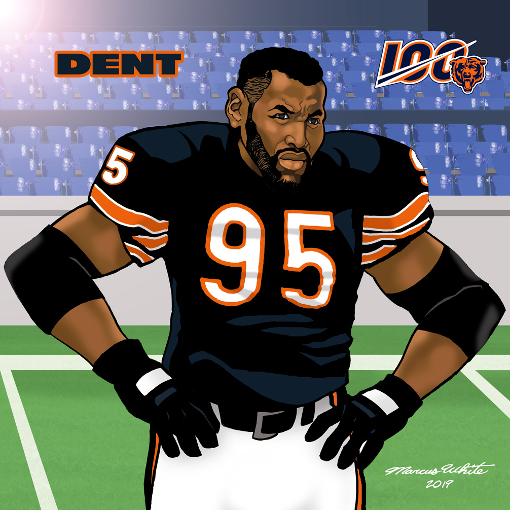 Chicago Bears 100th Anniversary – Mshay Prints