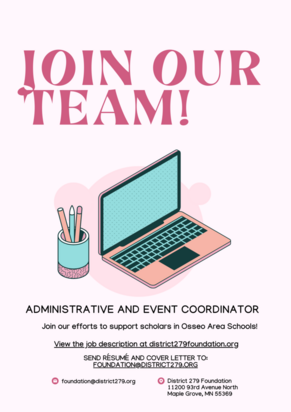 Administrative and Event Coordinator