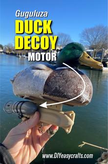 Guguluza Duck Decoy Motor Mounting and Product Review | Add motion to your Decoy Spread