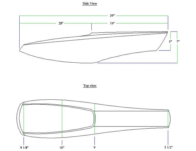 Modern Classics Switchblade Measurements