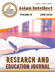 Research and Education Journal Vol 15