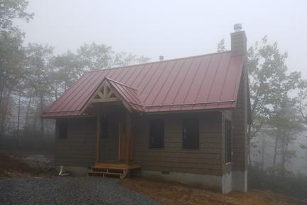 mountain top cabin