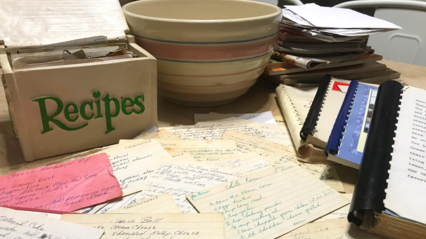 LIfe is a bowl full of recipes honoring my mom