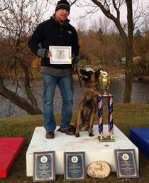 Greg and Apache PSA 1 National Champion 2013