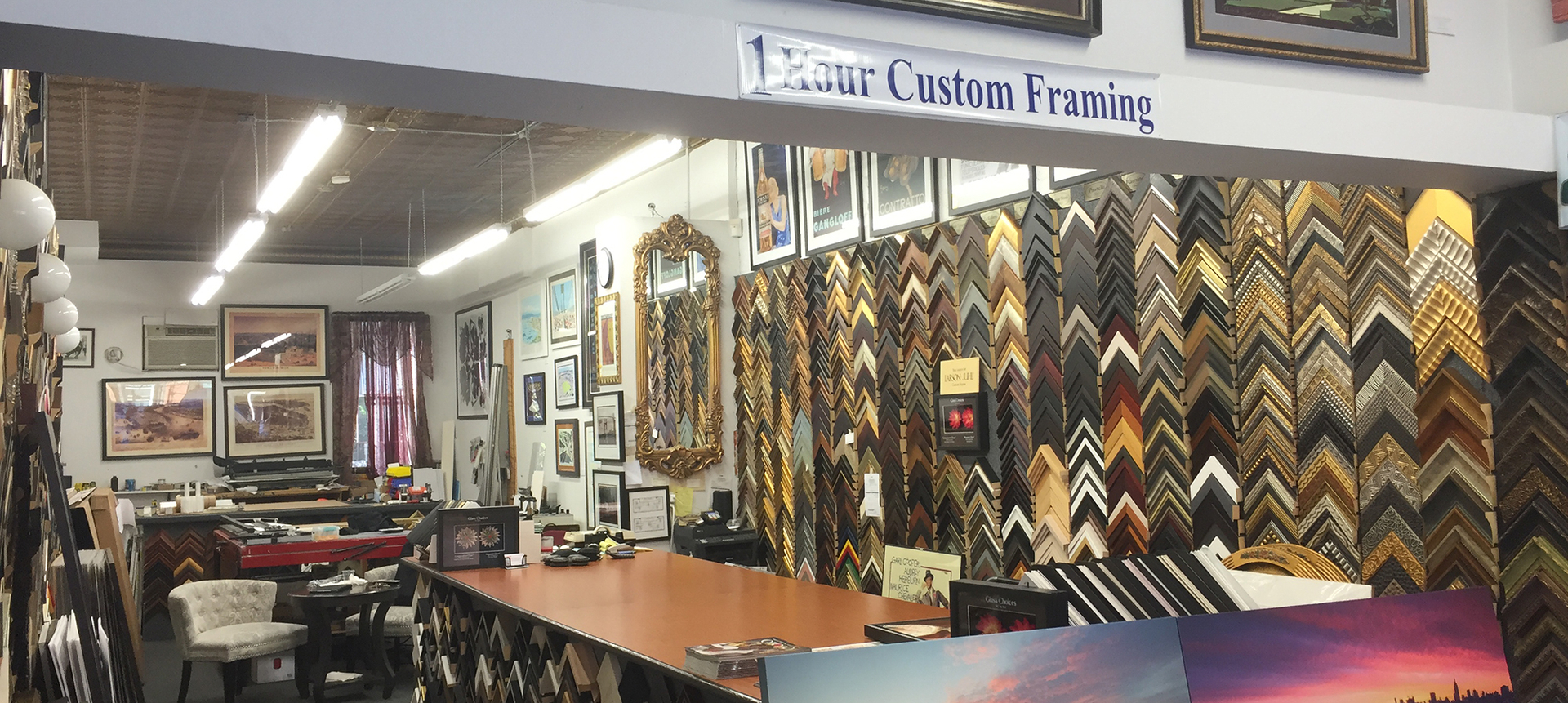 Framing Services  Custom Frame Shop