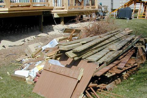 Deck Removal Deck Disposal Deck Demolition Service and Cost Junk Deck Haul Away Service and Cost In Omaha NE | Omaha Junk Disposal