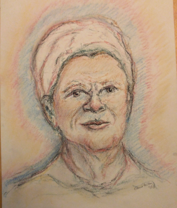 Spirit Guide Portrait Pastel