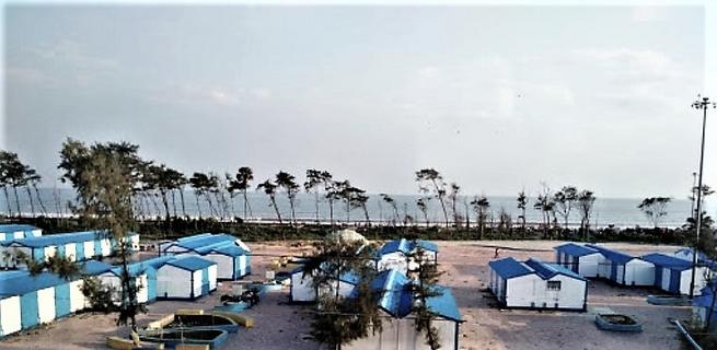 View From Balcony Of Basant Priya The Best Hotel In New Digha