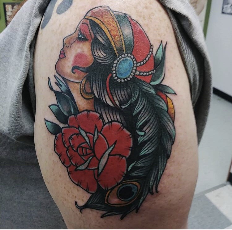 gypsy bear tattoo