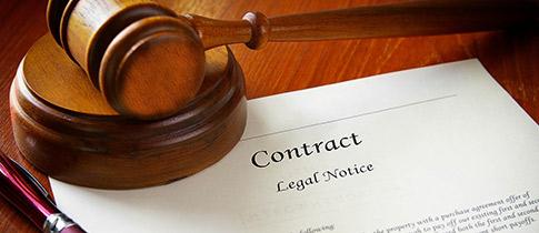 Gavel and Contract