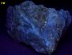 fluorescent BARYTE crystals - Hartsel, Park Co., Colorado