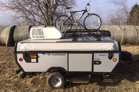 Roof rack on pop up clearance camper