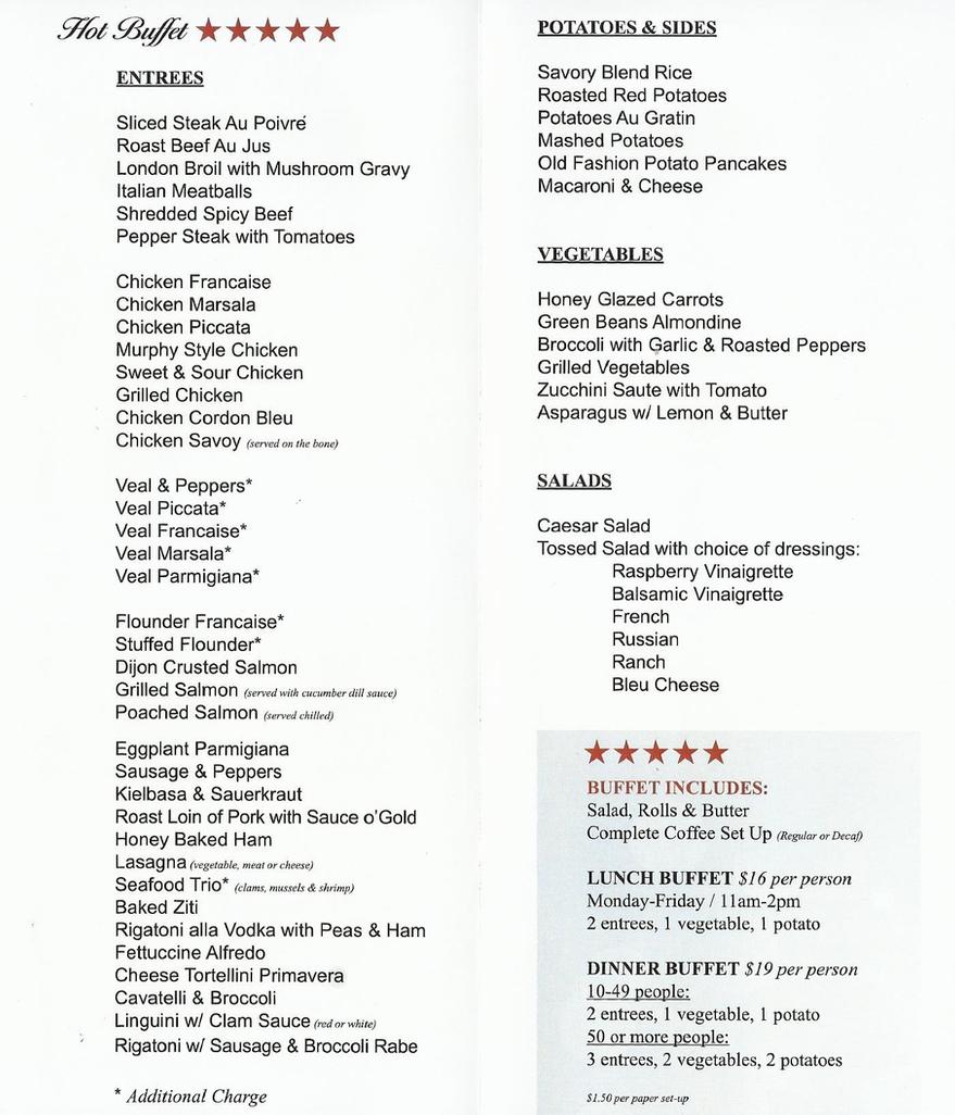 five-star-catering-menu