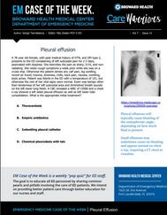 Pleural Effusion, Sergio Tierrablanca, EM