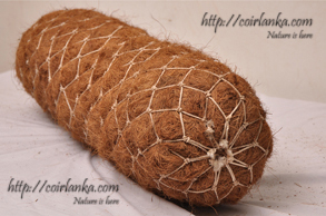 Coir Logs for Erosion & Silt Control - 2m x30cm dia.