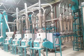 20T small scale maize milling machine hot sale in Kenya