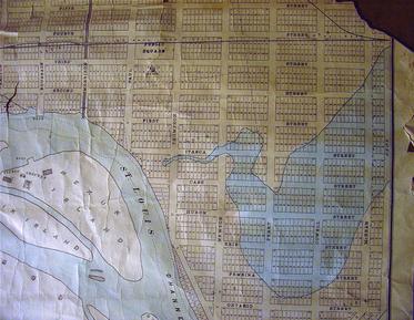 Map of Fond du Lac St. Louis River MN