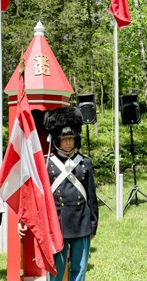 Danish guard at Constitution Day