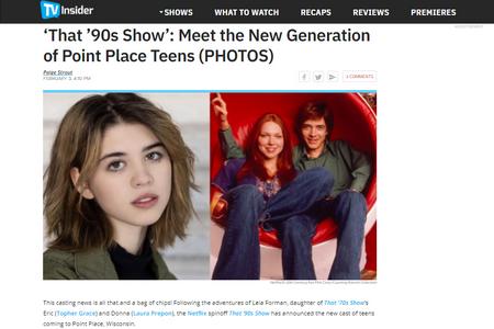 'That '90s Show': Meet the New Generation of Point Place Teens
