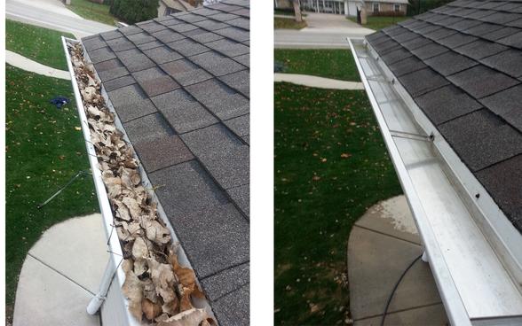 GUTTER CLEANING SERVICES FROM MGM Household Services