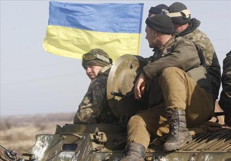 Ukraine defending home
